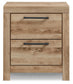 Hyanna Two Drawer Night Stand