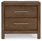 Cabalynn Two Drawer Night Stand