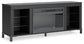 Cayberry TV Stand with Fireplace
