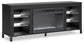 Cayberry TV Stand with Fireplace