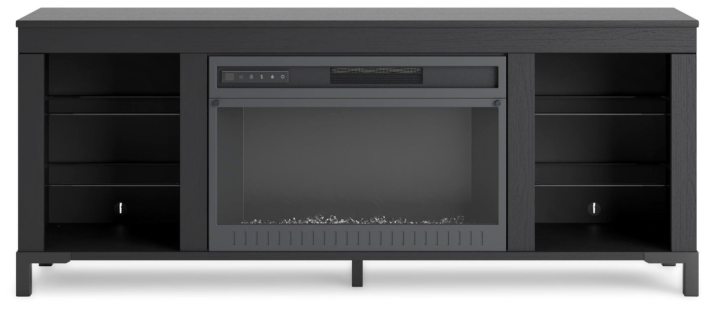 Cayberry TV Stand with Fireplace