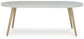 Seton Creek Oval Dining Table w/UMB OPT