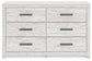 Cayboni Six Drawer Dresser