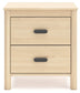 Cabinella Two Drawer Night Stand