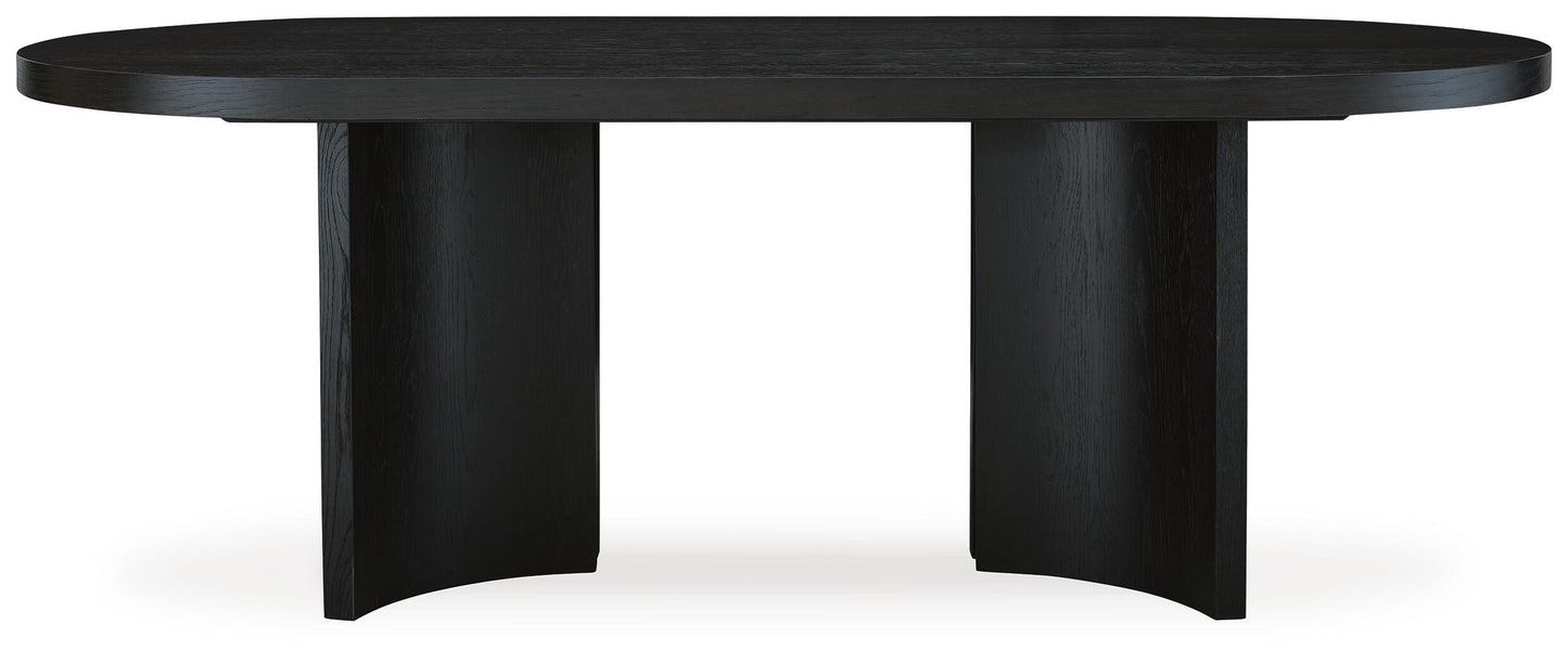 Rowanbeck Oval Dining Room Table