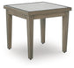Rainier Ranch Square End Table