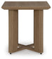 Serene Bay Square End Table