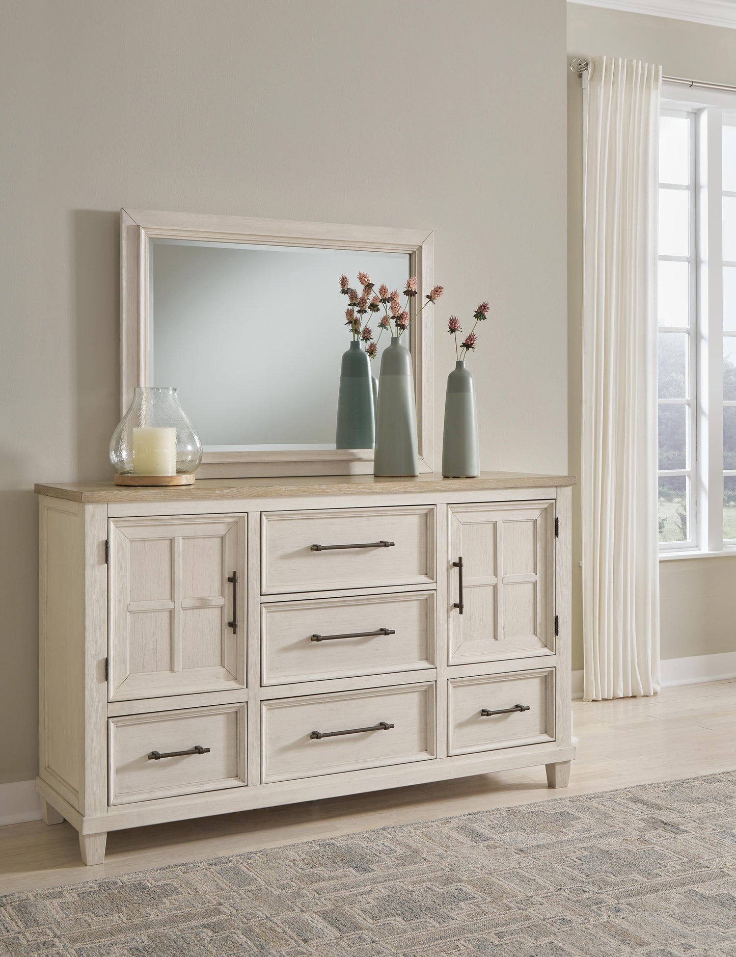 Shaybrock Dresser and Mirror