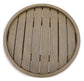 Marina Sun Round End Table