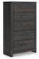 Hollivern Five Drawer Chest