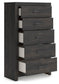 Hollivern Five Drawer Chest