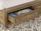 Feddinger King Storage Sleigh Bed