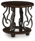 Frallyn Round End Table