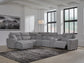 Modmax II 6-Piece Power Reclining Sectional with Chaise and Console