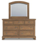 Feddinger Dresser and Mirror