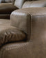 Beckley Place PWR REC Loveseat/CON/ADJ HDRST