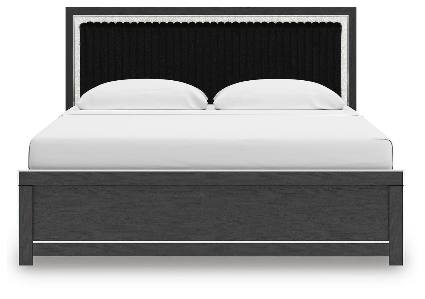 Zuraleus King Upholstered Panel Bed