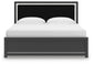 Zuraleus King Upholstered Panel Bed