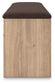 Kinlanni Bedroom UPH Storage Bench