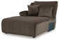 Top Tier 3-Piece Reclining Sofa Chaise Sectional
