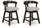 Haddigan UPH Swivel Barstool (2/CN)