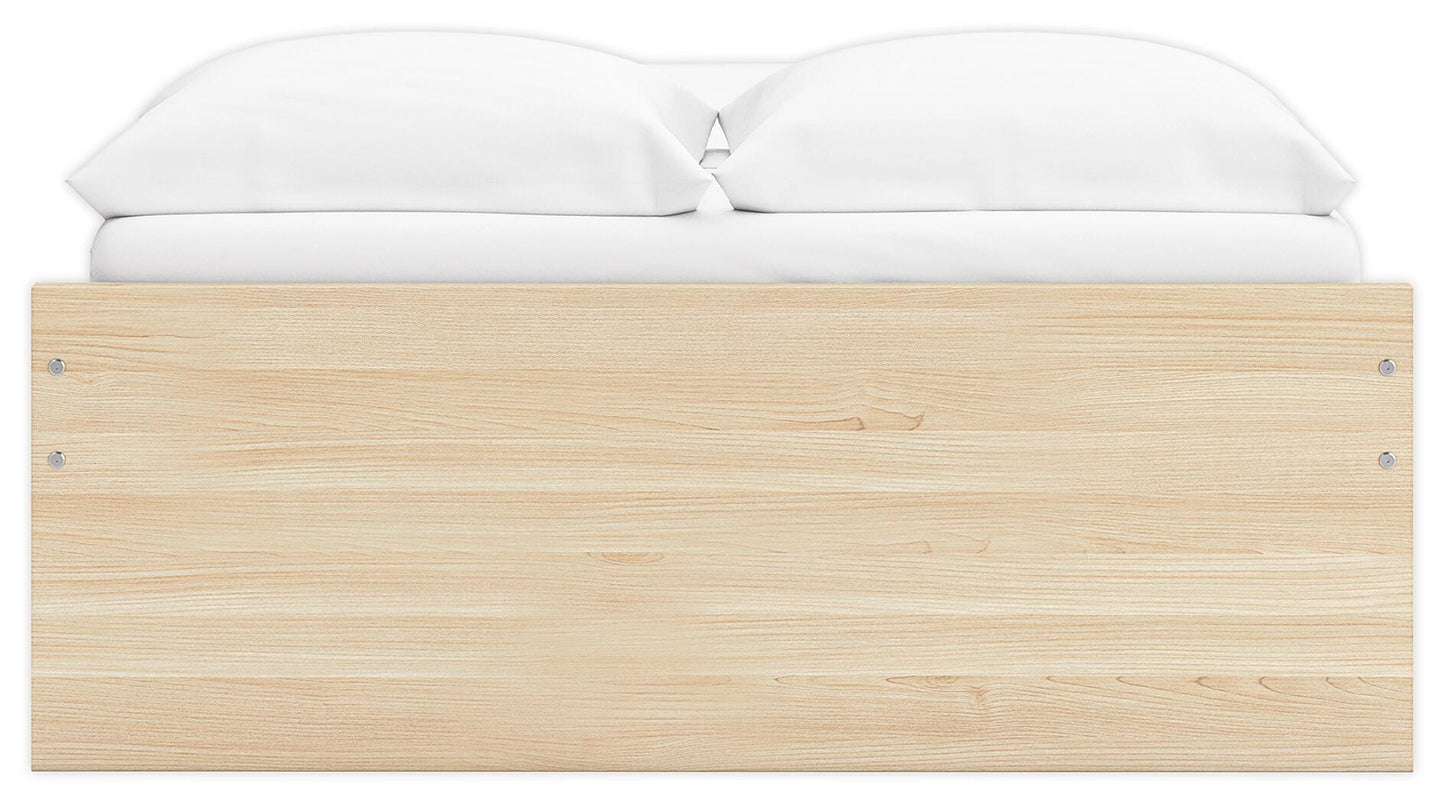 Onita Full Platform Bed with 1 Side Storage