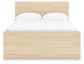 Onita Full Panel Platform Bed with 1 Side Storage