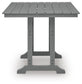 Sanctuary Beach Square Counter TBL w/UMB OPT