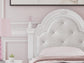 Kozlani Twin Upholstered Panel Bed