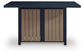 East Beach RECT Bar Table w/Fire Pit