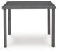 Rocky Creek Square Dining Table w/UMB OPT