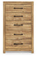 Maystonna Five Drawer Chest