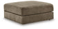 Camellia-Court Ottoman With Storage