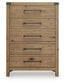 Ridgester Five Drawer Chest