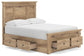Makidern Full Panel Storage Bed