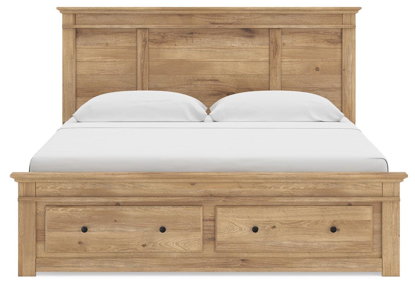 Makidern King Panel Storage Bed