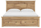 Makidern King Panel Storage Bed