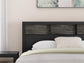 Broachmyn King Bookcase Panel Bed