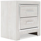 Altyra Queen Panel Headboard Bed with Mirrored Dresser, Chest and Nightstand