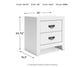 Binterglen California King Panel Bed, Dresser, Mirror, Chest and Nightstand