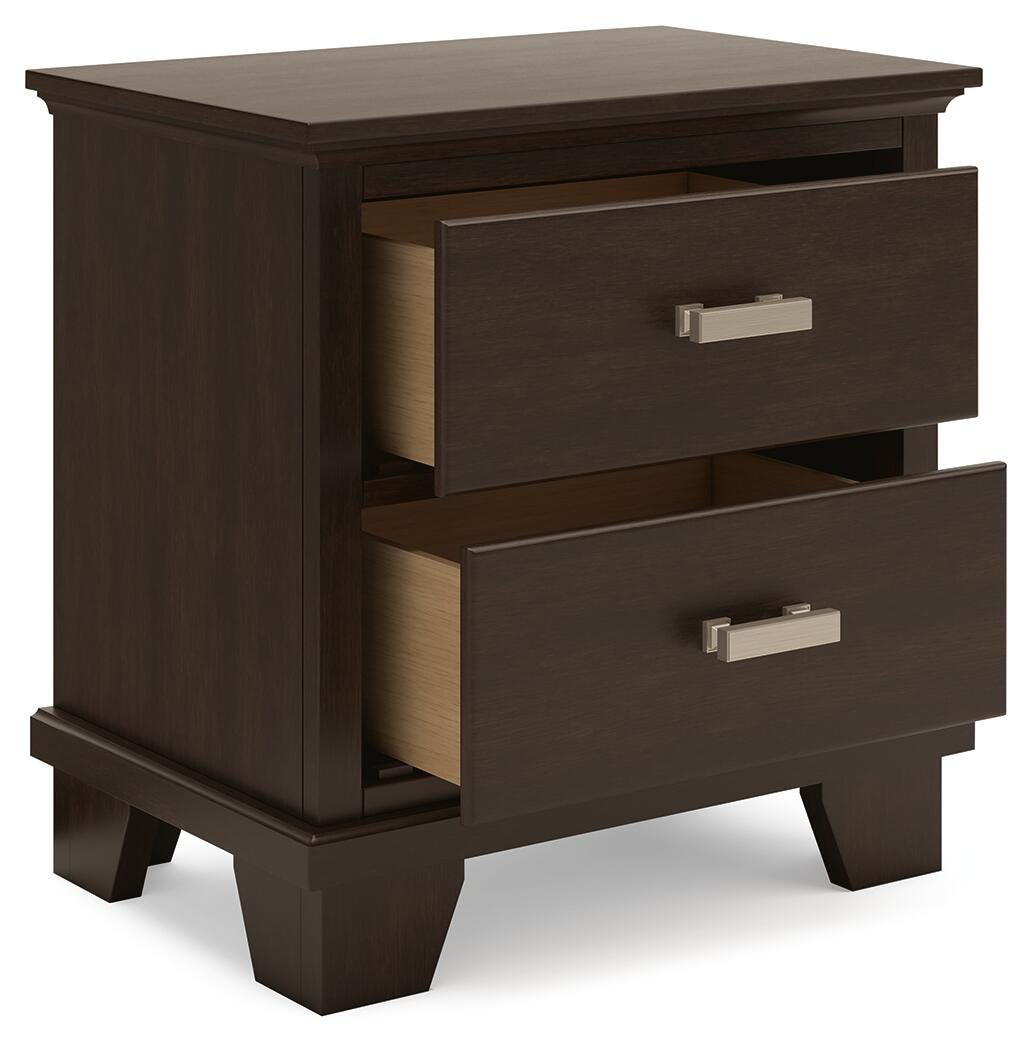 Covetown King Panel Bed, Dresser, Mirror, Chest and Nightstand