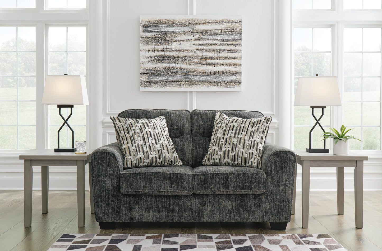 Lonoke Sofa, Loveseat, Chair and Ottoman