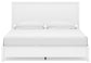 Binterglen King Panel Bed with Mirrored Dresser