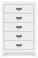 Binterglen Queen Panel Bed, Dresser, Mirror, Chest and Nightstand