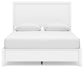 Binterglen Queen Panel Bed with Mirrored Dresser and Nightstand