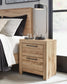 Hyanna Queen Panel Storage Bed with 2 Under Bed Storage Drawer, Dresser, Mirror, Chest and Nightstand