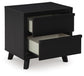 Danziar King Panel Bed, Dresser, Mirror and Nightstand