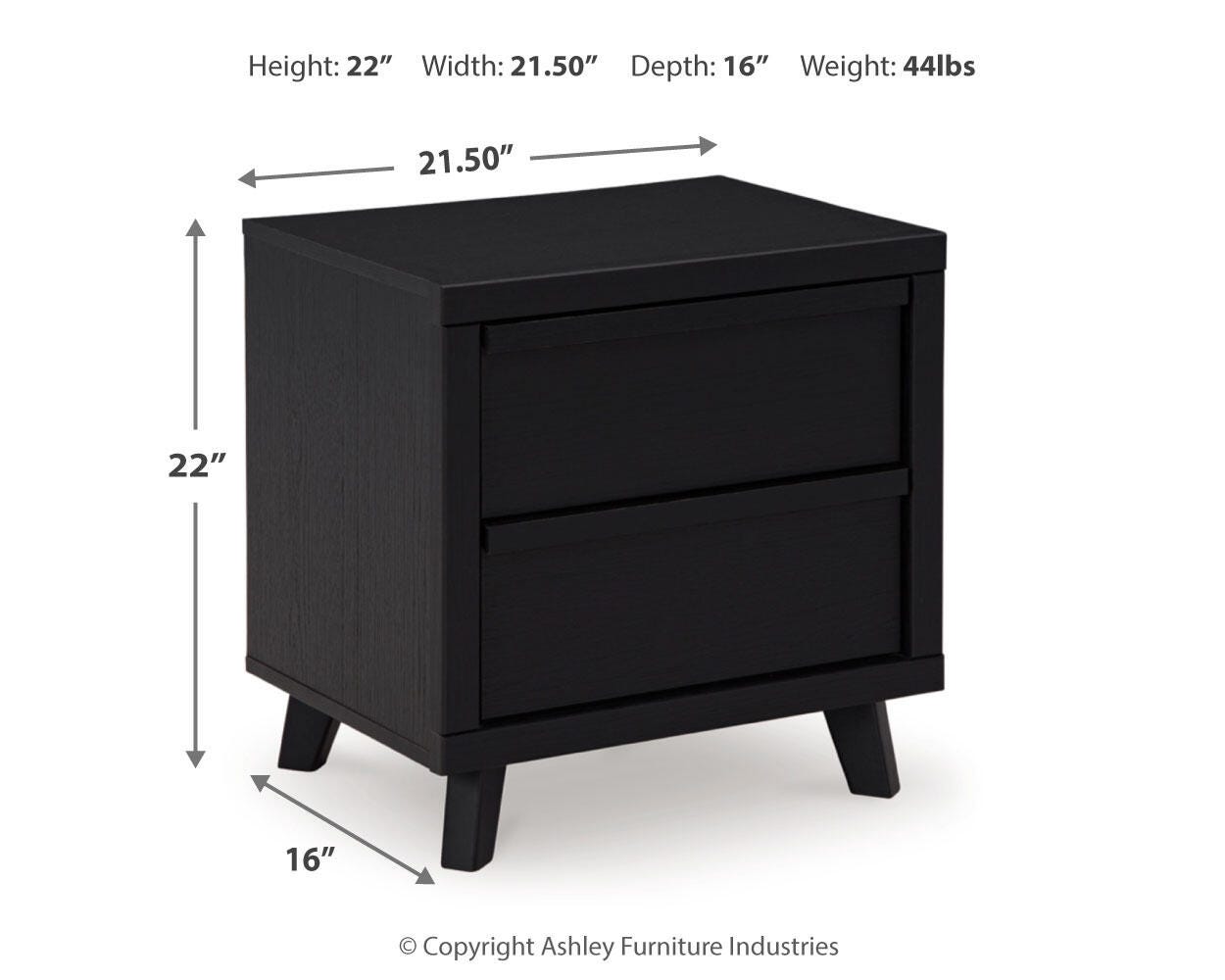 Danziar King Panel Bed, Dresser, Mirror and Nightstand