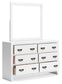 Binterglen Full Panel Bed, Dresser, Mirror, Chest and Nightstand