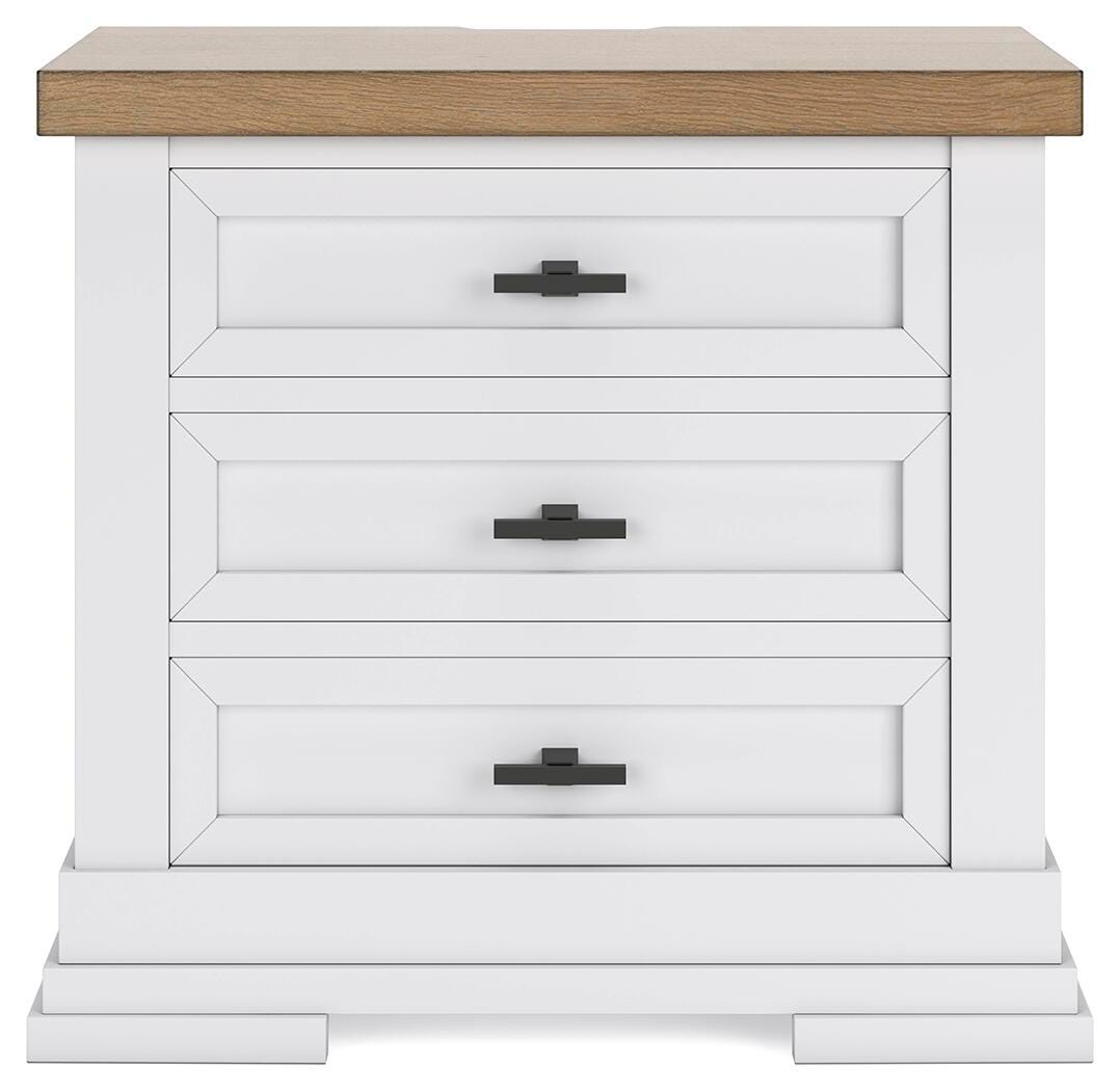 Ashbryn Queen Panel Storage Bed, Dresser, Mirror, Chest and Nightstand